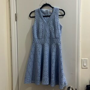 Powder blue summer dress
